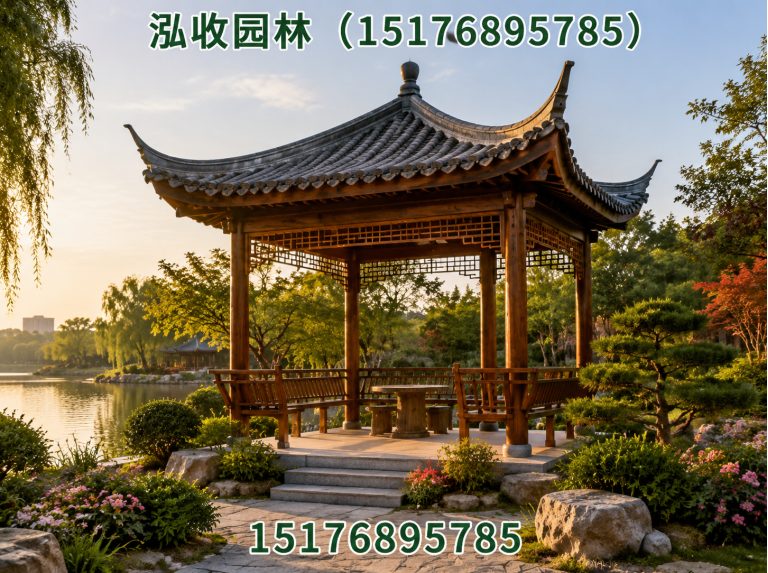 郑州京津冀防腐木工程展示图